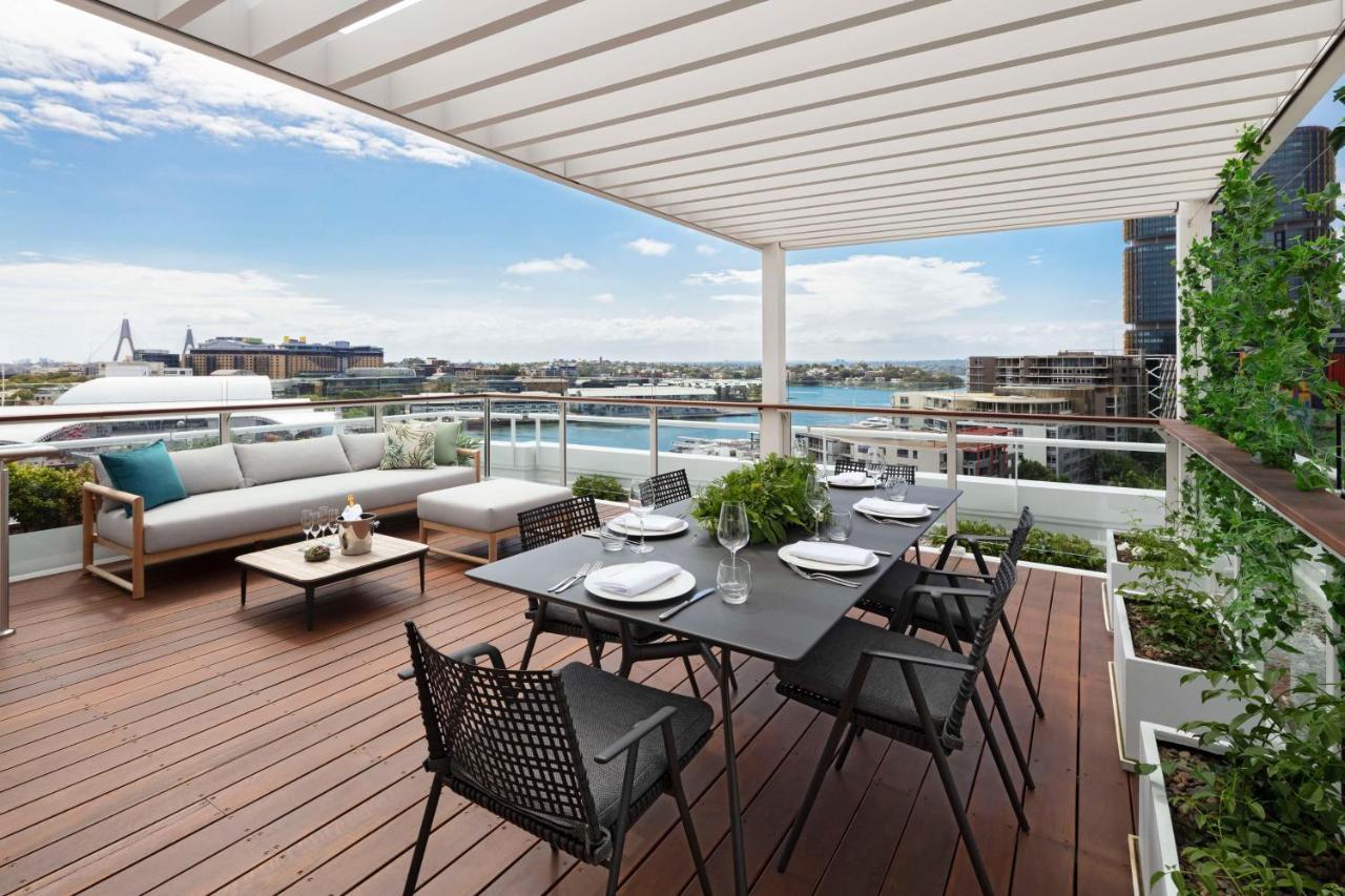 Hotel Hyatt Regency Sydney Esterno foto The rooftop terrace at The Bower
