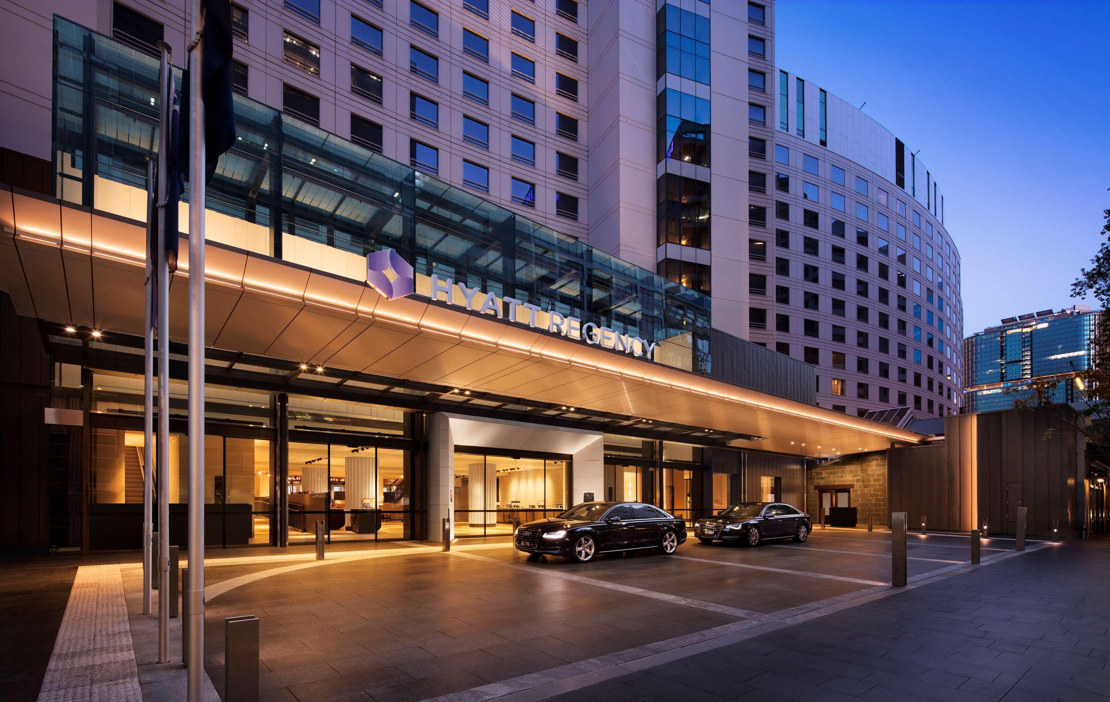 Hotel Hyatt Regency Sydney Esterno foto The entrance to the hotel